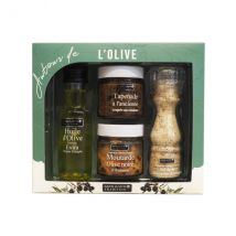 Coffret Savor&Sens Autour de l'Olive gourmand - Couteaux du Chef - Couteaux du Chef