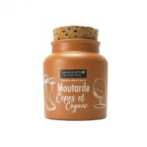 Moutarde parfumée aux cèpes et au Cognac Savor&Sens - 110g - Couteaux du Chef - Couteaux du Chef