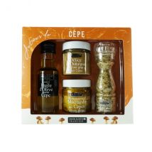 Coffret gourmand Autour du Cèpe Savor&Sens - Couteaux du Chef - Couteaux du Chef