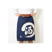 Tablier cuisine japonais maekake Anything Saké - Couteaux du Chef - Couteaux du Chef