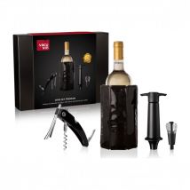 Vacu Vin coffret à vin avec 4 accessoires - Couteaux du Chef - Couteaux du Chef