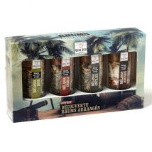 Set 4 mélanges de rhum arrangés Quai Sud - Couteaux du Chef - Couteaux du Chef