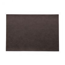 Set de table Asa modèle café noir en cuir végétal - Couteaux du Chef - Couteaux du Chef