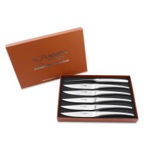 Coffret 6 couteaux de table Laguiole en Aubrac Monobloc inox - Couteaux du Chef - Couteaux du Chef