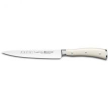 Couteau filet de sole Classic Ikon blanc / Creme de Wüsthof - lame flexible 16 cm - Couteaux du Chef - Couteaux du Chef