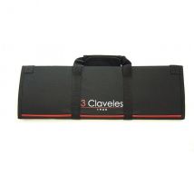 Mallette pour 10 couteaux + poches accessoires 3 Claveles - Couteaux du Chef - Couteaux du Chef