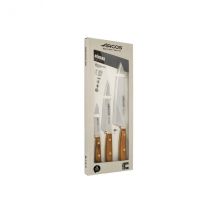 Set de 3 couteaux Arcos Nordika manche bois - Couteaux du Chef - Couteaux du Chef
