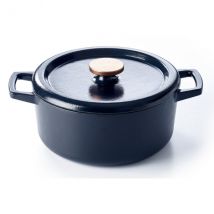 Cocotte ronde 26cm en fonte émaillée Beka Nori - Couteaux du Chef