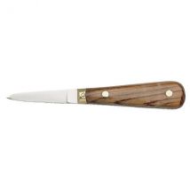 Couteau à huitre lancette manche palissandre lame inox - Couteaux du Chef - Couteaux du Chef