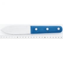 Couteau à coquilles St Jacques Lame large 11cm inox, manche bleu - Couteaux du Chef - Couteaux du Chef
