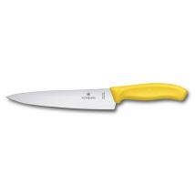 Couteau à découper manche jaune lame inox 19cm Victorinox 6.8006.19L8 - Couteaux du Chef - Couteaux du Chef