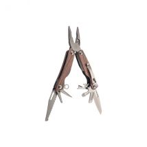 Pince multi-outil Herbertz modèle 106700 inox manche bois + gaine - Couteaux du Chef - Couteaux du Chef