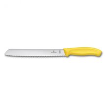 Couteau à pain lame 21cm manche jaune Victorinox 6.8636.21L8 - Couteaux du Chef - Couteaux du Chef