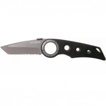 Couteau pliant Gerber modèle Remix Tactical manche en G10 noir 12cm - Couteaux du Chef - Couteaux du Chef
