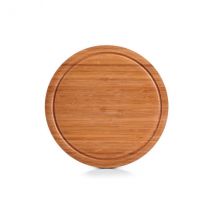 Planche de cuisine à découper ronde Bérard en bois de bambou - Couteaux du Chef - Couteaux du Chef