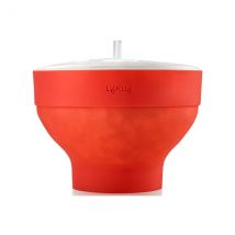 Cuiseur pour popcorn au micro-ondes Lékué pliable - Couteaux du Chef - Couteaux du Chef