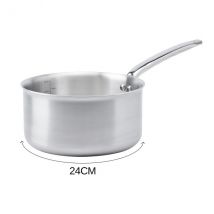 Casserole Alchimy De Buyer inox 18/10 3 plis - Couteaux du Chef - Couteaux du Chef
