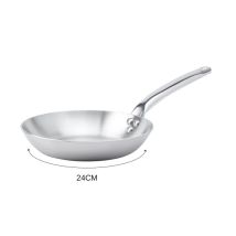 Poêle inox 18/10 Alchimy De Buyer multicouches 3 plis - Couteaux du Chef - Couteaux du Chef