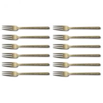 Ensemble de 12 fourchettes de table 3 dents XL Culter Kodai 19,5cm - Couteaux du Chef - Couteaux du Chef