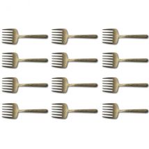 Ensemble de 12 fourchettes râteau Culter Kodai 11,3cm - Couteaux du Chef - Couteaux du Chef