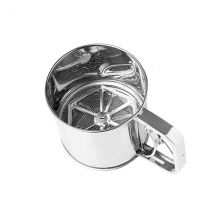 Tamis à farine mécanique Baumalu en inox - Couteaux du Chef - Couteaux du Chef