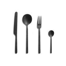 Ménagère 24 pièces de couvert Culter Kodai Vintage Black - Couteaux du Chef - Couteaux du Chef