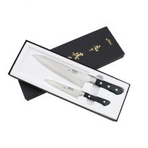 Set 3 couteaux japonais MAC gamme Professional - Couteaux du Chef - Couteaux du Chef