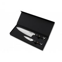 Coffret 2 couteaux de cuisine Fukito Ebène X50 - Couteaux du Chef - Couteaux du Chef
