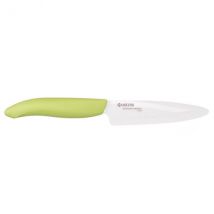 Couteau d'office 11 cm céramique manche vert - Kyocera - Couteaux du Chef - Couteaux du Chef