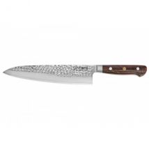 Couteau Fukito Rosewood Damas modèle chef 21cm - Couteaux du Chef - Couteaux du Chef