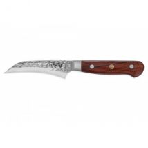 Couteau Fukito Rosewood Damas modèle bec d'oiseau 9cm - Couteaux du Chef - Couteaux du Chef