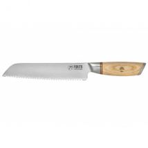 Couteau Fukito Pakka San Mai modèle Pain 21cm - Couteaux du Chef - Couteaux du Chef