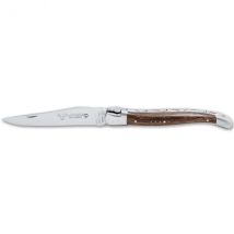 Couteau manche 12cm Laguiole en Aubrac de poche en pistachier - Couteaux du Chef - Couteaux du Chef