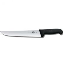 Couteau de boucher professionnel 36cm manche fibrox noir Victorinox 5.5203.36 - Couteaux du Chef - Couteaux du Chef