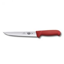 Couteau à saigner/découper 22cm manche fibrox rouge Victorinox 5.5501.22 - Couteaux du Chef - Couteaux du Chef