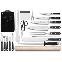 Sac à dos Sabatier Chef 18 pièces pour cuisinier ou patissier - Couteaux du Chef - Couteaux du Chef