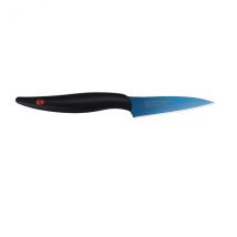 Couteau d'office Kasumi Titanium bleu lame 8cm - Couteaux du Chef - Couteaux du Chef