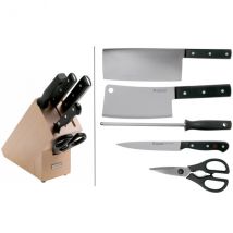 Bloc cuisine Wusthof gamme Gourmet 5 pièces - Couteaux du Chef - Couteaux du Chef