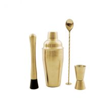 Coffret pour cocktails 4 pièces en inox Point Virgule - Couteaux du Chef - Couteaux du Chef