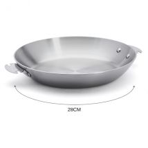 Poêle De Buyer en inox 18/10 multicouches - Couteaux du Chef - Couteaux du Chef