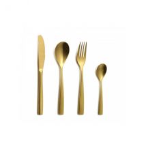 Ménagère 24 couverts Comas BCN dorée - Couteaux du Chef - Couteaux du Chef