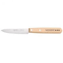 Couteau d'office Nogent modèle Classic en hêtre lame lisse 9cm - Couteaux du Chef - Couteaux du Chef