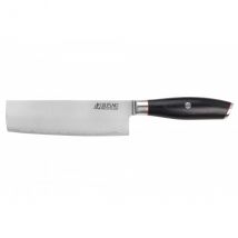 Couteau modèle nakiri Wusaki Fujiko Black 17cm manche en pakka - Couteaux du Chef - Couteaux du Chef