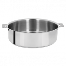 Sauteuse cuisson amovible gamme Mutine Cristel en inox 3 couches - Couteaux du Chef - Couteaux du Chef