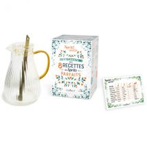 Coffret carafe Spritz and Co mélangeur + 8 recettes Cookut - Couteaux du Chef