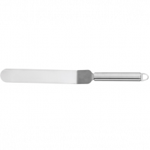 Spatule de cuisine coudée en acier inoxydable gamme POC Cristel - Couteaux du Chef - Couteaux du Chef