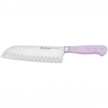 Couteau santoku forgé lame alvéolée 17cm gamme Classic Colour Purple Yam Wusthof - Couteaux du Chef - Couteaux du Chef
