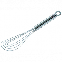 Fouet de cuisine plat en inox 27cm Rosle - Couteaux du Chef - Couteaux du Chef