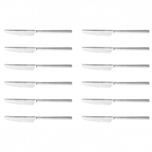 Ensemble 12 couteaux à entremets inox Comas Oak - Couteaux du Chef - Couteaux du Chef