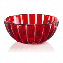 Saladier Guzzini Dolcevita rouge en polymère - Couteaux du Chef - Couteaux du Chef